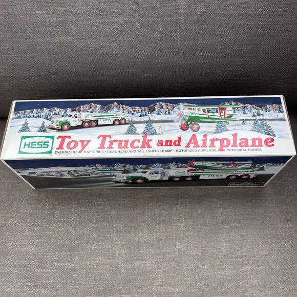 Hess 2002 Toy Truck and Airplane Christmas Collectible Toy - Picture 2 of 10